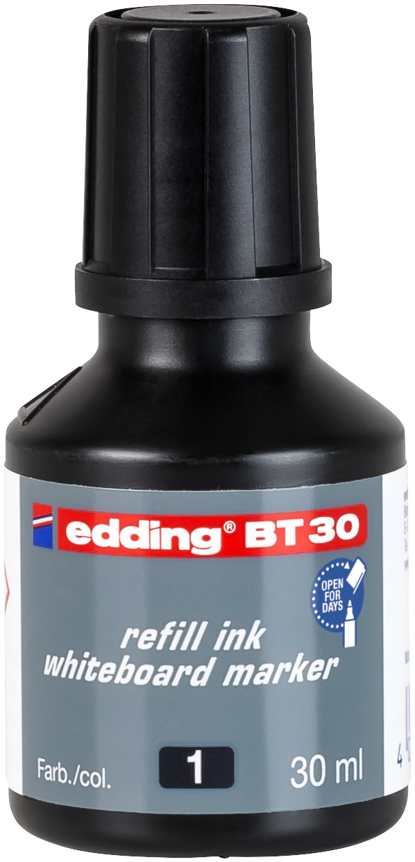 EDDING Tinte 30ml BT30-1 schwarz
