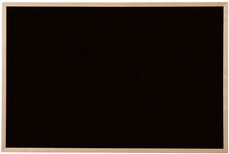 Bi-Office Kreidetafel, schwarzer Rahmen, 900 x 600 mm