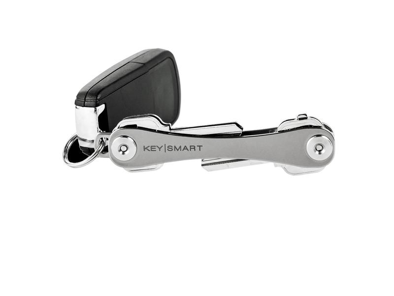 Keysmart Schlüsselhalter KeySmart 2.0 Extended Titan, Alarmierung: Keine, Farbe: Grau