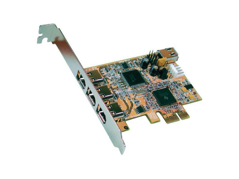EXSYS FireWire 1394a PCI-Express Karte, 3 + 1 Port