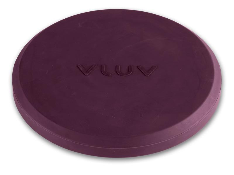 VLUV Sitzball Bodengewicht 800g, Blackberry, Breite: 0 mm, Höhe: 0 mm, Tiefe: 0 mm, Material: Gummi, Farbe: Brombeer, Art: Sitzball