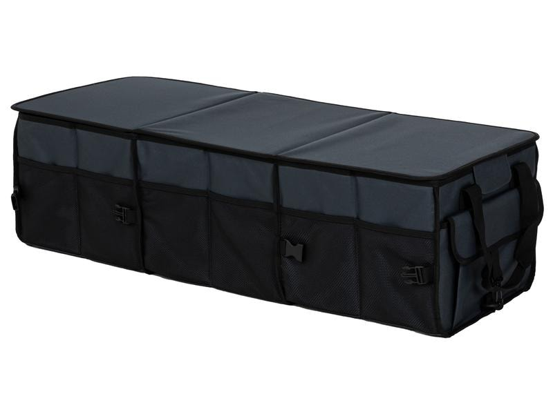 FTM Organizer Kofferraum mit Kühltasche, Dunkelgrau, Farbe: Dunkelgrau, Sportart: Reisen, Outdoor, Zubehör zu: Wohnwagen/Van