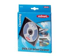EDNET CD/DVD DRIVER CLEANER .  NMS NS SUPL