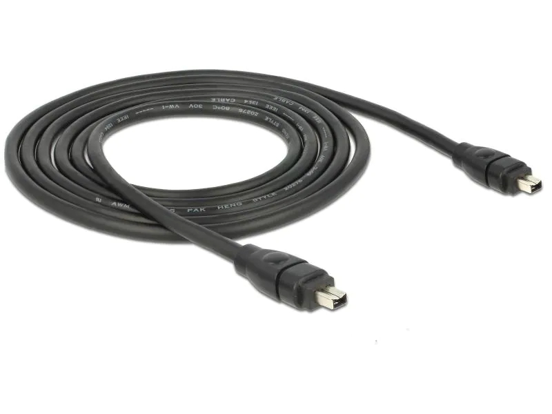 Kabel FireWire IEEE 1394 4Pol/4Pol, 400Mbps, Blister Verpackung, 1 Meter