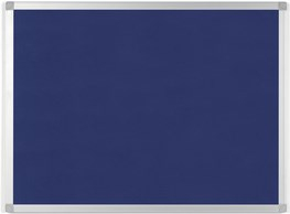 Bi-Office Filztafel AYDA, 1.200 x 900 mm, blau
