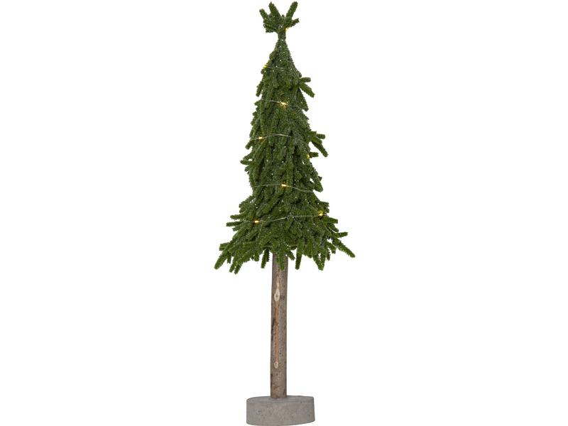 Star Trading Baum Lummer 15 LED, 55 cm, indoor, Höhe: 55 cm, Beleuchtung: Ja, Aussenanwendung: Nein, Detailfarbe: Grün