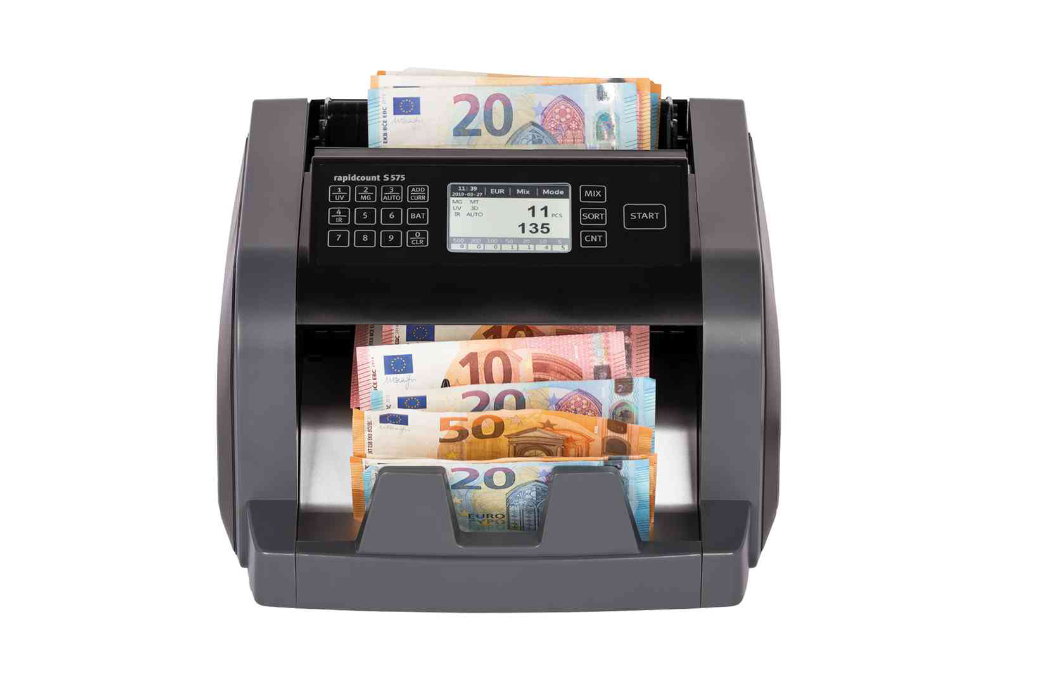 ratiotec Geldschein-Zählgerät S 575, Version Cash Box