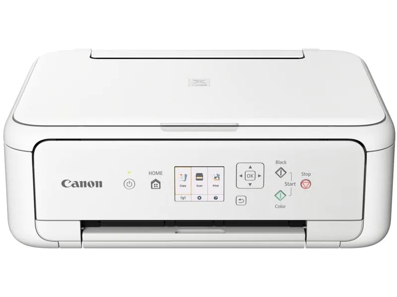 Canon Multifunktionsdrucker Pixma TS5151, Druckertyp: Farbig, Drucktechnik: Tintenstrahl, Total Fassungsvermögen Papierzuführungen: 120 Seiten, Mobildruck: Ja, Anzahl Papierzuführungen (maximal): 0, Druckgeschwindigkeit (farbig): 6.8 ppm