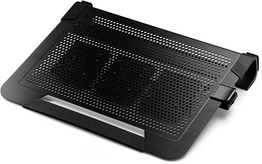 Cooler Master Notebook Kühler für Widescreen Notebooks, NotePal U3 plus schwarz,
