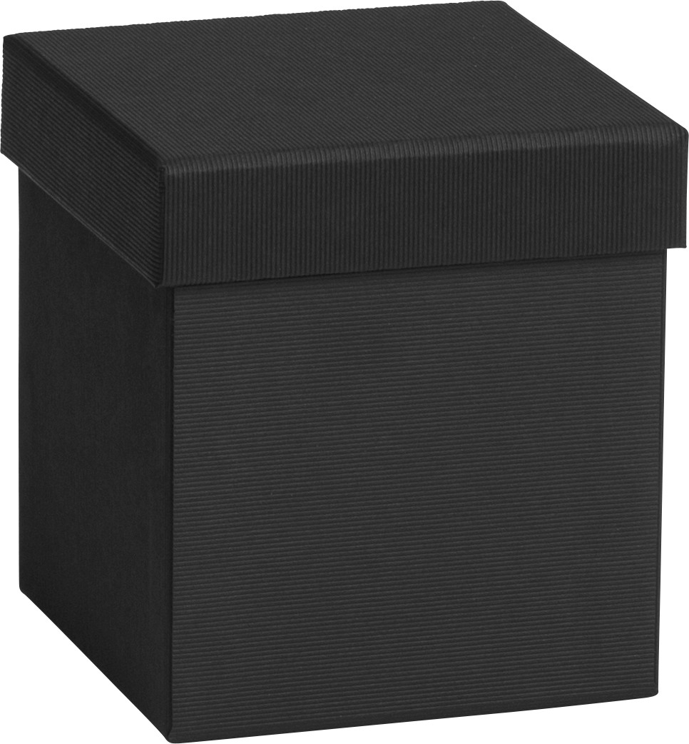 STEWO Geschenkbox One Colour 2551782290 schwarz 11x11x12cm