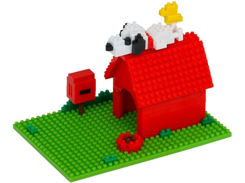 Nanoblock Sights Snoopy House Level 3, Anzahl Teile: 350 Teile, Altersempfehlung ab: 12 Jahren, Kategorie: Figuren/Tiere