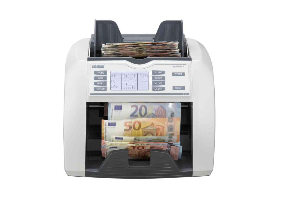 ratiotec Geldschein-Zählgerät T 275, Version Cash Box