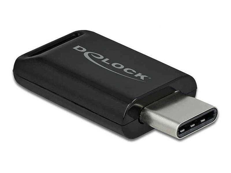Delock USB-Bluetooth-Adapter 61003, V4.0, USB Typ-C, WLAN: Nein, Schnittstelle Hardware: USB-C, Bluetooth Standard: 4.0