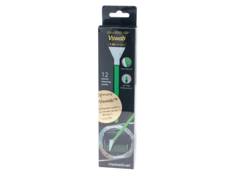 Visible Dust Swabs - Green Ultra MXD-100 1.6x Reinigungsstäbchen, 12stk, für Sensor Clean