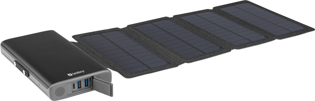 SANDBERG Solar 4-Panel Powerbank 25000