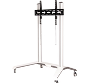Extra-Large Universal Flat Screen Trolley - white